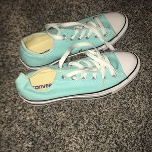 Baby blue converse
